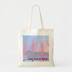 Raspberry Creme Birch Tote Bag
