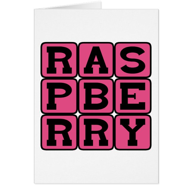 Raspberry, Fruit (Front)