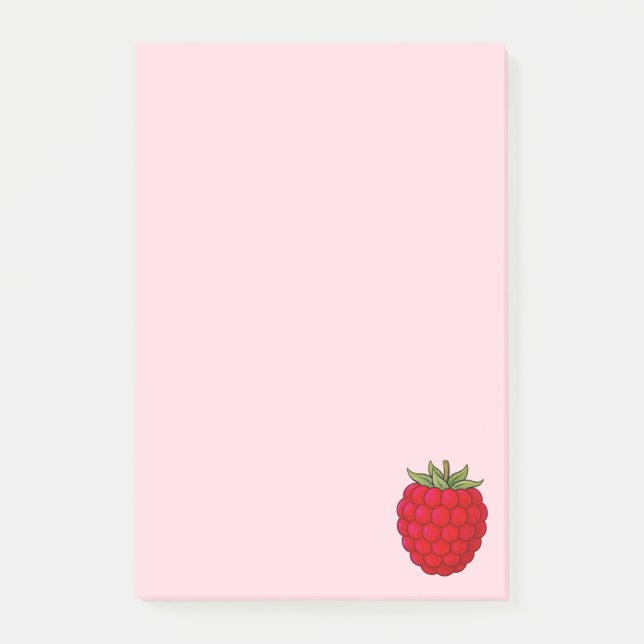 Raspberry - Fruit Collection -  Post-it Notes (Front)