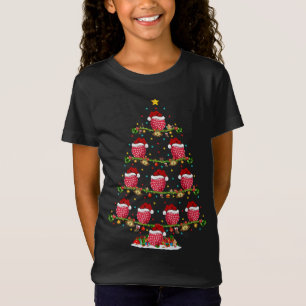 Raspberry Fruit Lover Xmas Santa Raspberry Christm T-Shirt