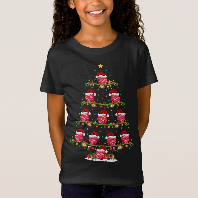 Raspberry Fruit Lover Xmas Santa Raspberry Christm T-Shirt (Front)