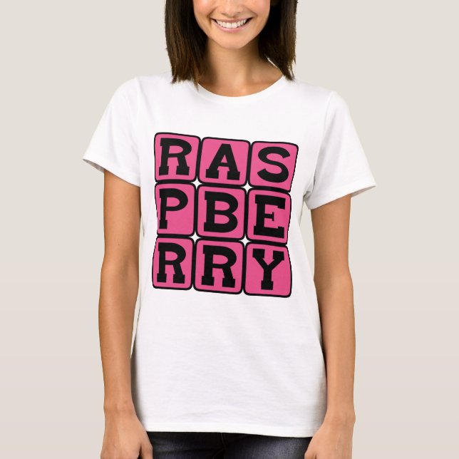 Raspberry, Fruit T-Shirt (Front)