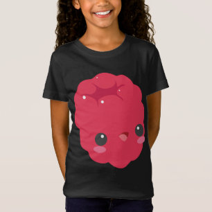 Raspberry Fruit Vegetables Vegan Healthy Foodies P T-Shirt
