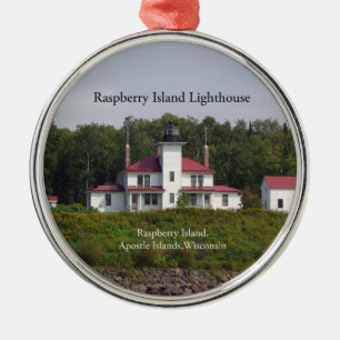 Raspberry Island Lighthouse ornament