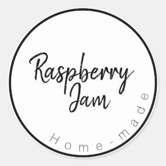Raspberry Jam Label
