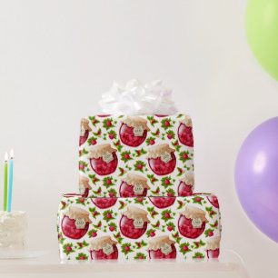 Raspberry Jam Wrapping Paper