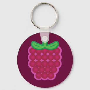 Raspberry Key Ring