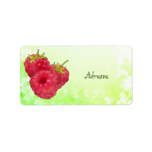 raspberry label