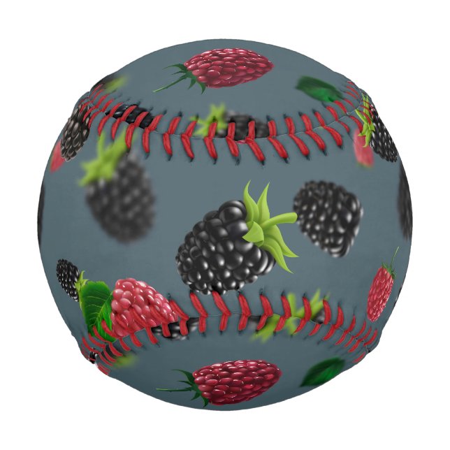 Raspberry Pattern 2 Baseball (Front)