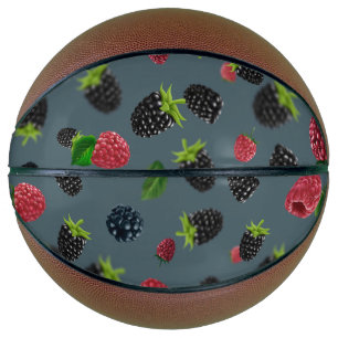 Raspberry Pattern 2 Basketball