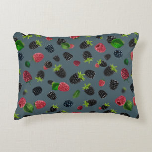 Raspberry Pattern 2 Decorative Cushion