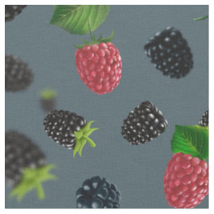 Raspberry Pattern 2 Fabric
