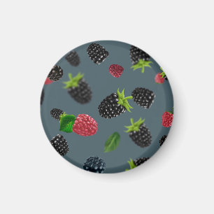 Raspberry Pattern 2 Magnet