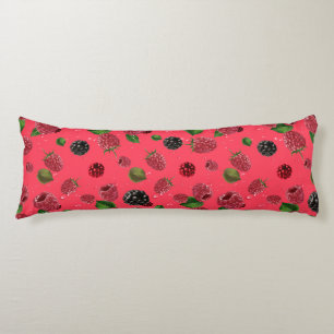 Raspberry Pattern Body Cushion