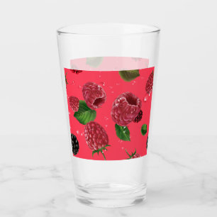 Raspberry Pattern Glass