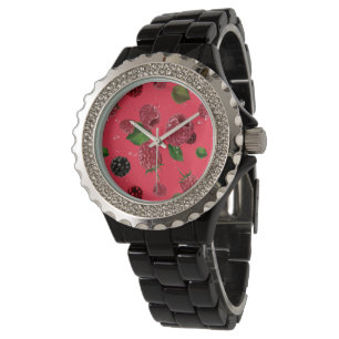 Raspberry Pattern Watch
