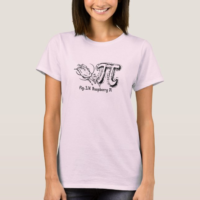 Raspberry Pi Day Symbol T-Shirt (Front)