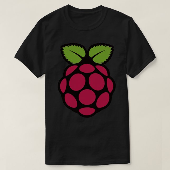 Raspberry Pi Logo Sticker.png T-Shirt (Design Front)