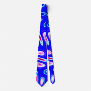 Raspberry reflections tie