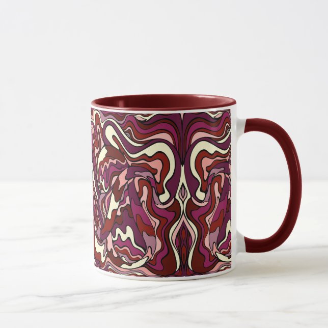 Raspberry Ripple Mug (Right)