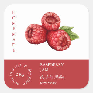 Raspberry Small Business Label