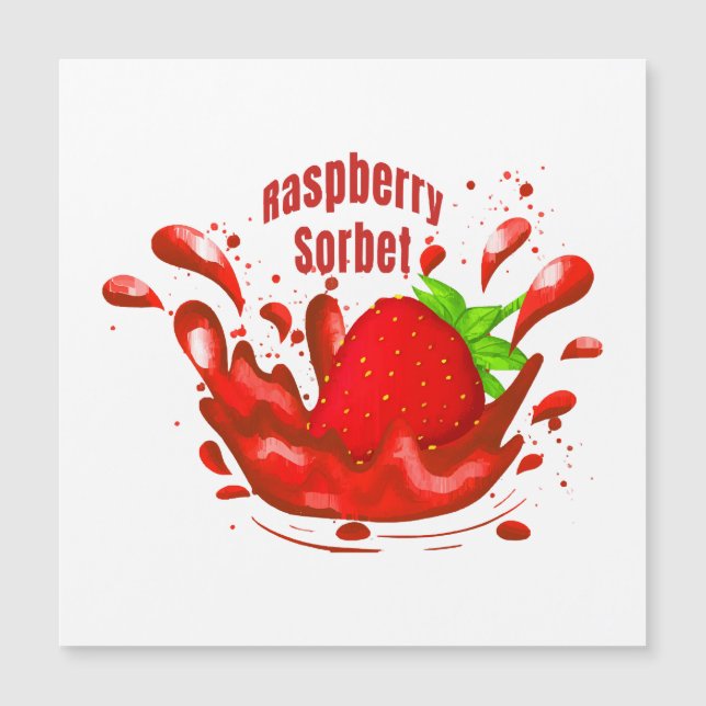 Raspberry Sorbet (Front)