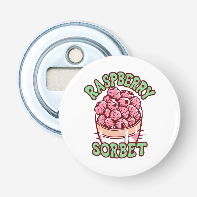 Raspberry Sorbet  Bottle Opener (Front)