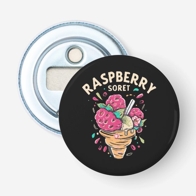 Raspberry Sorbet  Bottle Opener (Front)
