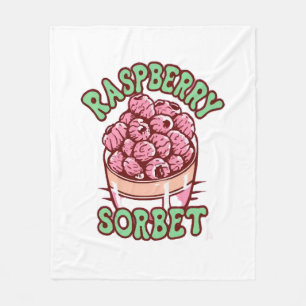 Raspberry Sorbet Fleece Blanket