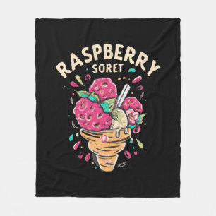 Raspberry Sorbet Fleece Blanket