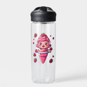 Raspberry sorbet Kawaii Water Bottle