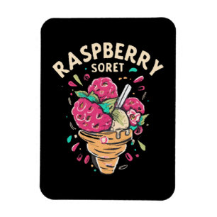 Raspberry Sorbet Magnet