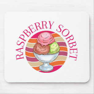 Raspberry Sorbet Mouse Pad