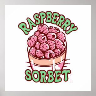 Raspberry Sorbet  Poster