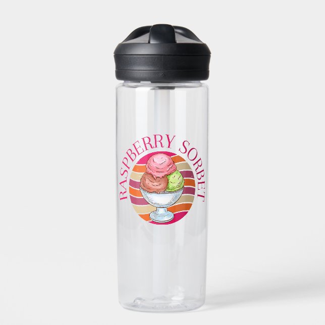 Raspberry Sorbet Water Bottle (Front)