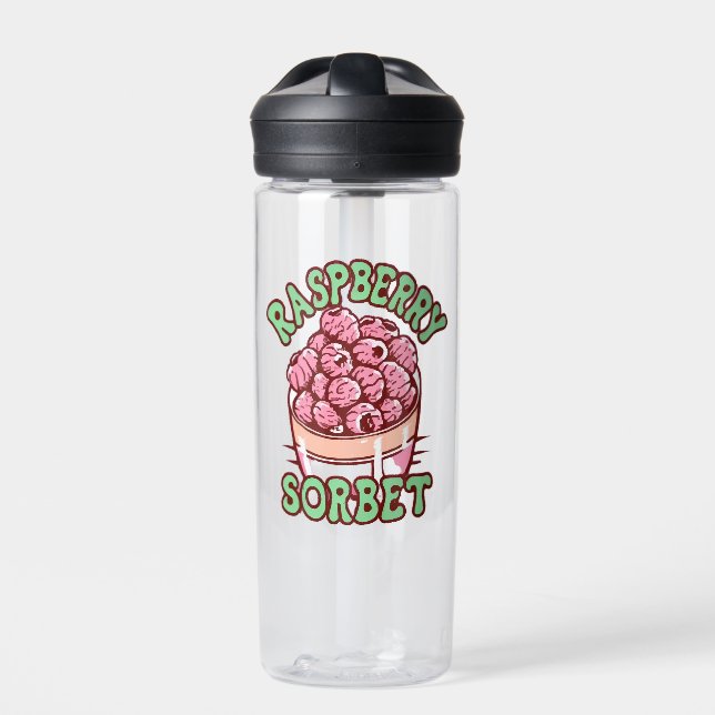 Raspberry Sorbet  Water Bottle (Front)
