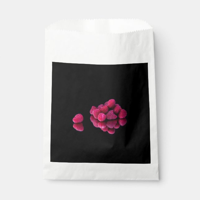 Raspberry Still Life Favour Bags (Front)