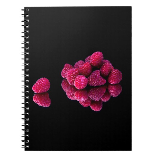 Raspberry Still Life Notebook (Front)