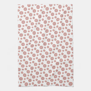 Raspberry Swirl Tea Towel