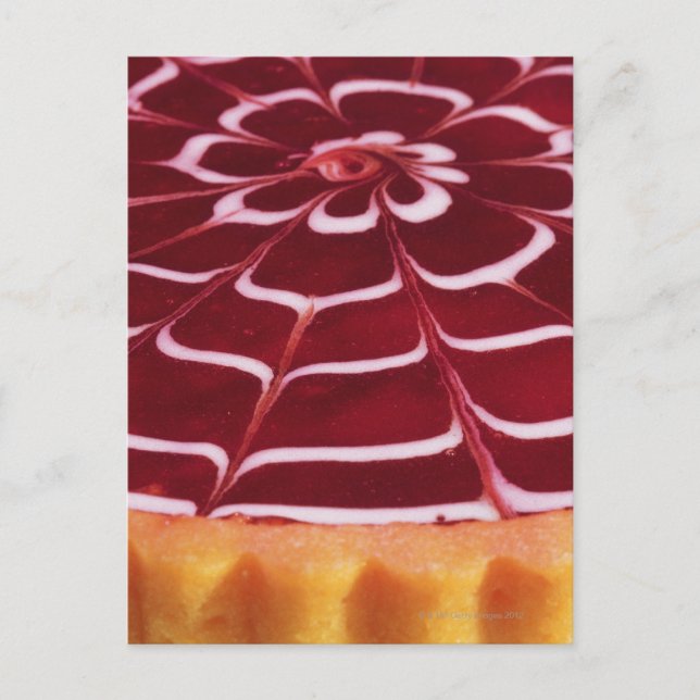 Raspberry tart postcard (Front)