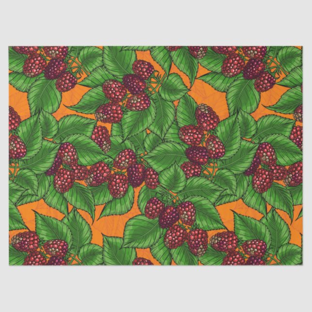 Raspberry Tissue Paper (Front)