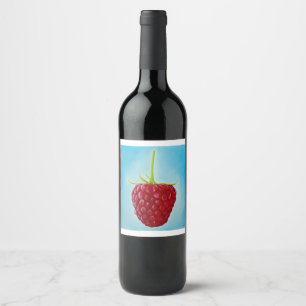 Raspberry Wine Label
