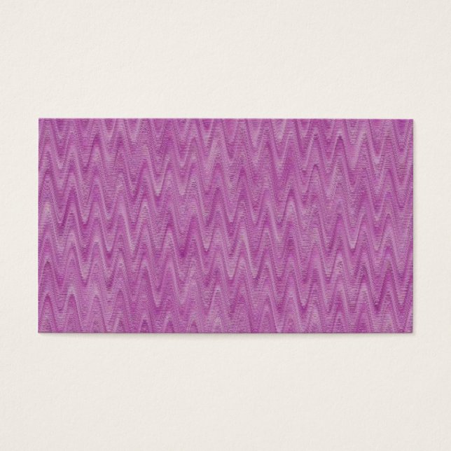 Raspberry Zigzag - Pink Abstract Pattern (Front)