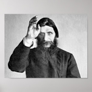 Rasputin The Mad Monk Portrait Poster