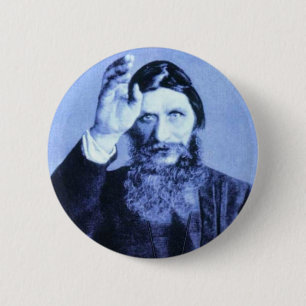 rasputinblu.sized 6 cm round badge