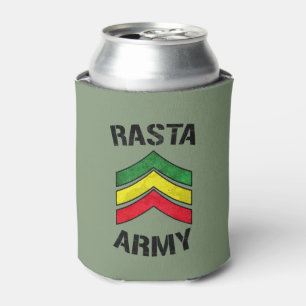 Rasta army can cooler