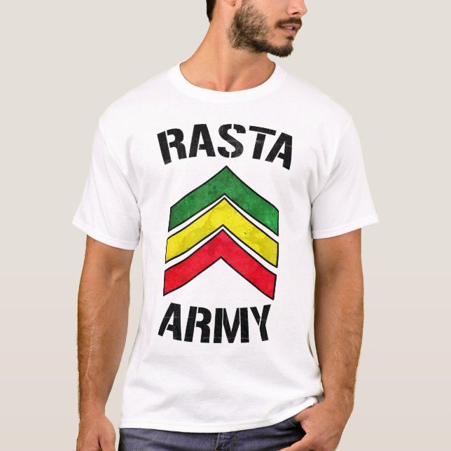 Rasta army T-Shirt (Front)