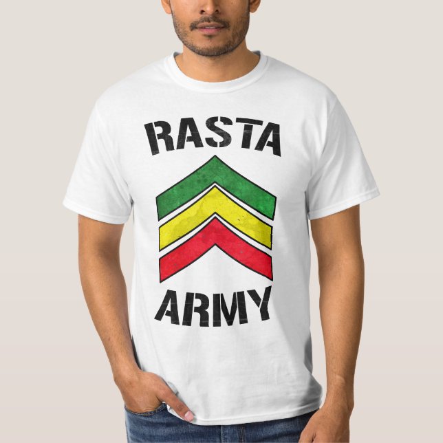 Rasta army T-Shirt (Front)