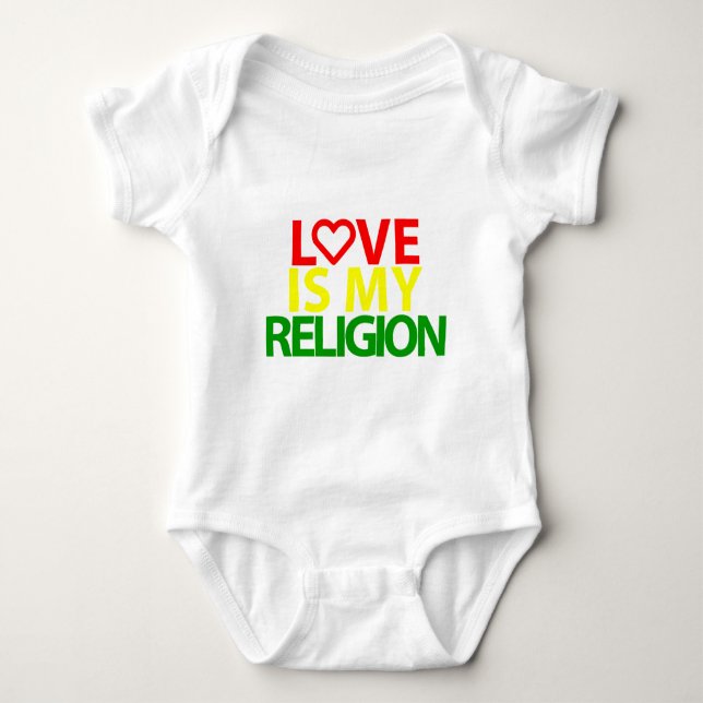 Rasta Baby Bodysuit (Front)