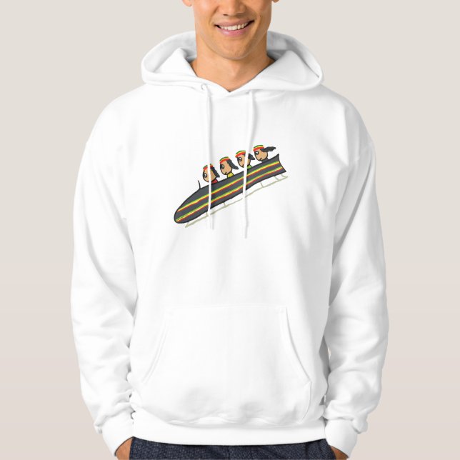 Rasta Bobsleigh Team Hoodie (Front)